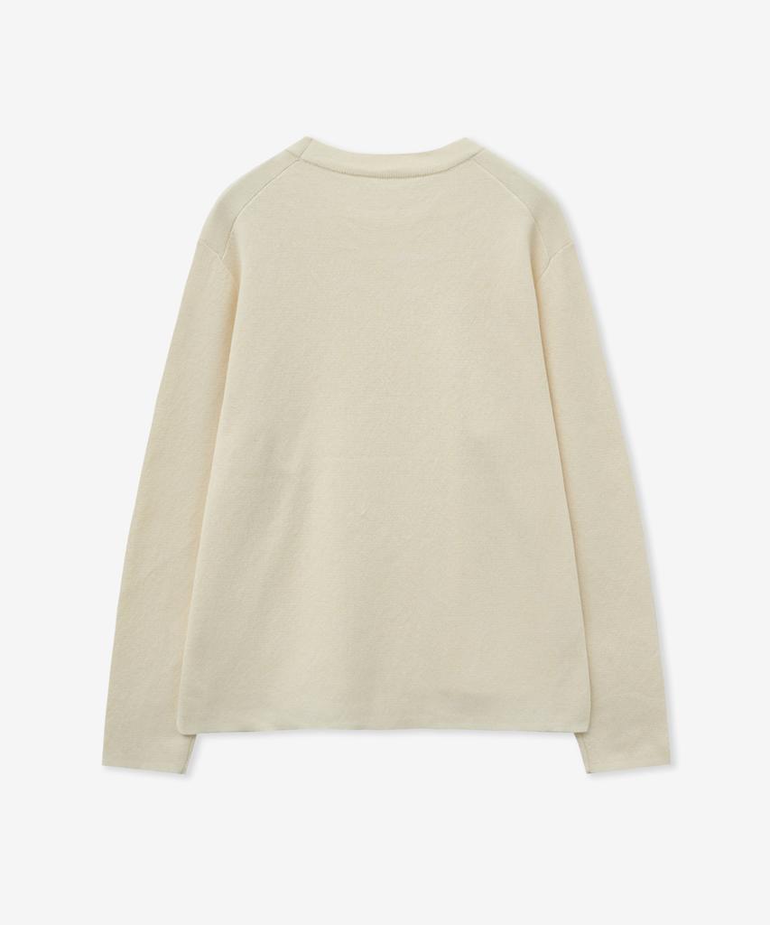 MINAV Compact Long Sleeve Knit [Ivory]