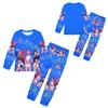 Children's Witch  Girls Printed Suit Long Sleeve Pants Suit