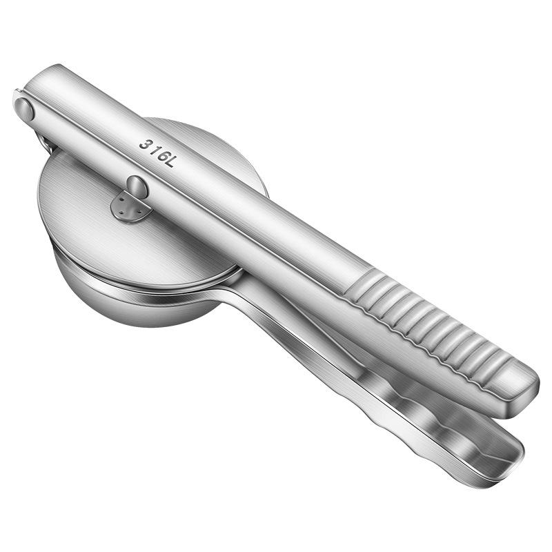 Stainless steel lemon juicer, household fruit pomegranate juicer, manual multi-purpose fruit clamp