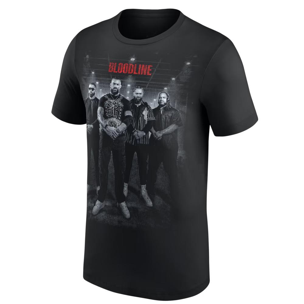 Men's Black The Bloodline Photo T-shirt 3D Printed Sports Short Sleeve Top Summer Daily Casual Comfortable Street Wear