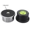 Pailvens Record Weight Turntable Disc Record Stabilizer Vibration Reduction Inside Speed Measuring Leveling for LP Vinyl Record Silver Stabilizer,