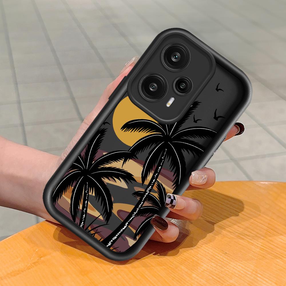 Мягкий силиконовый квадратный чехол с рисунком лестницы для телефона, полное покрытие, противоударный защитный резиновый чехол для камеры для Xiaomi Redmi