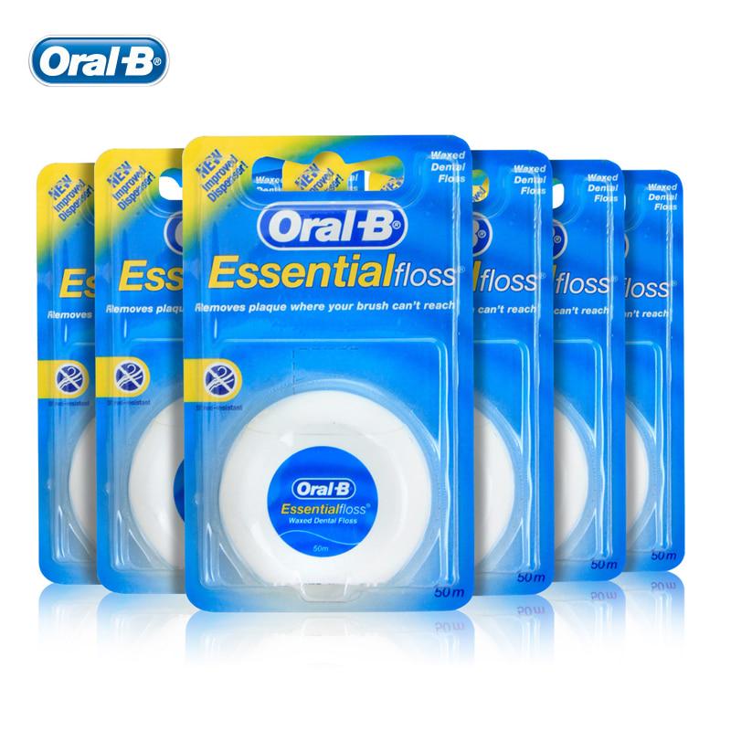 Зубная нить Oral B Essential Floss, 50 м