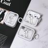 Для Apple AirPods 1 2, AirPods 3, Airpod Pro, Airpod Pro 2 брелок с нарисованными узорами, беспроводные наушники, Bluetooth-гарнитура, силиконовый чехол