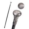 Wolf Head Totem Relief Walking Cane Fashion Decorative Walking Stick Gentleman Luxury Crosier Knob Walking Stick 93cm