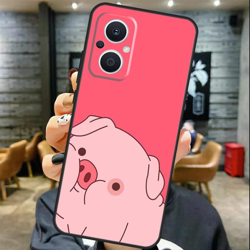 Очаровательный Милый Чехол со Свиньями Поросятами Для OPPO Find X5 X2 X3 Lite Neo X6 Pro OPPO Reno 6 7 8 Lite 2 3 4 5 Z 8T Чехол Funda