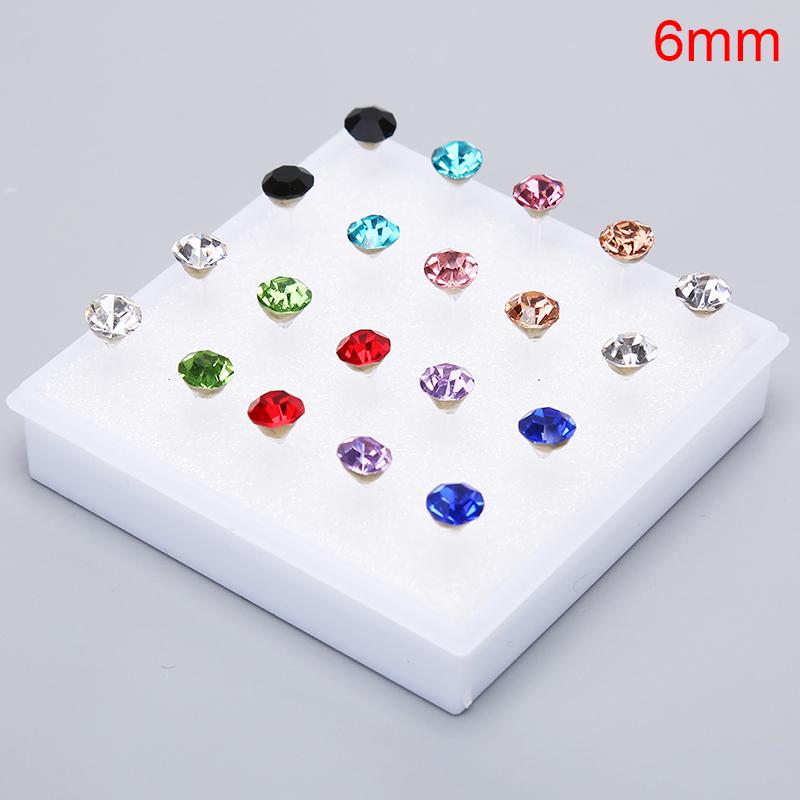 10Pairs/20Pairs Set Stud Earrings Small Earrings Jewelry