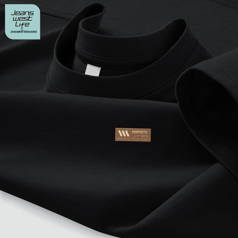 Мужская хлопковая футболка с принтом JEANSWEST LIFE