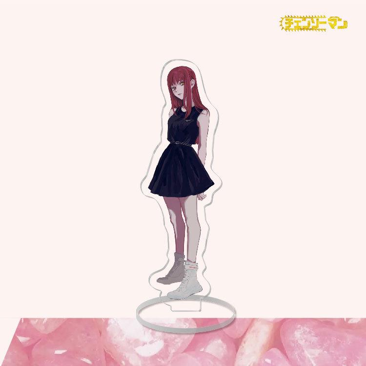 Аниме бензопила человек акриловая подставка для персонажей косплей окрашенный декор стола орнамент подарок модели «сделай сам»