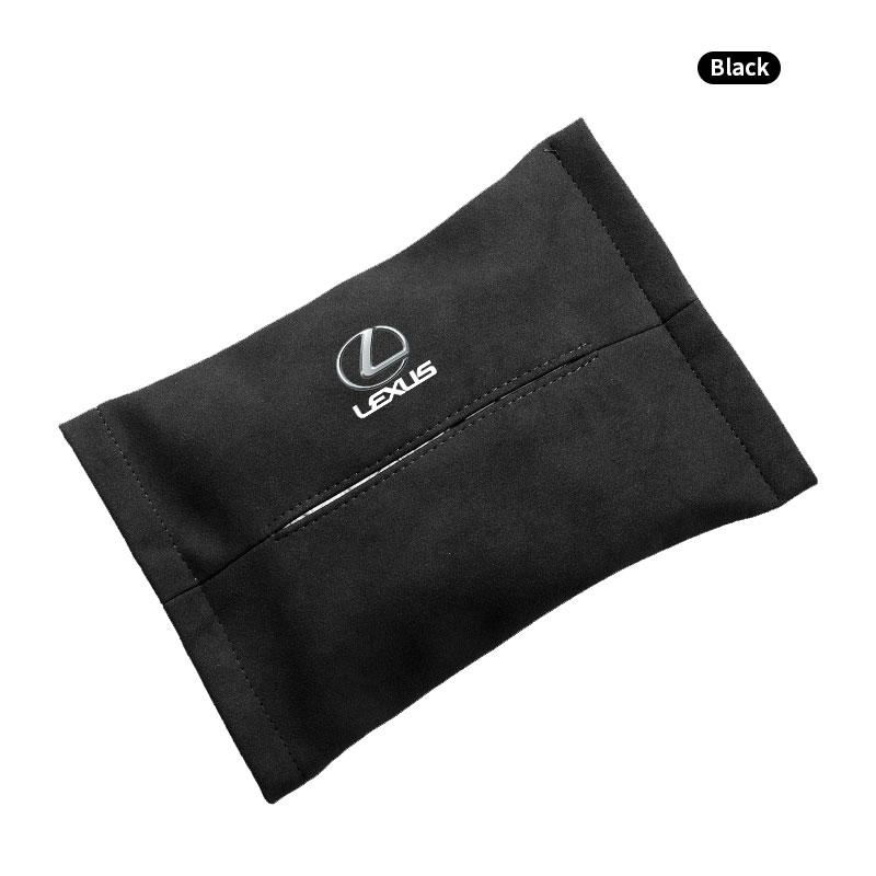 Car Armrest Seat Back Center Console Tissue Bag For Lexus F-SPORT ES RX NX LS UX LM LX GX LC RZ IS CT GS RC HS SC Accessories