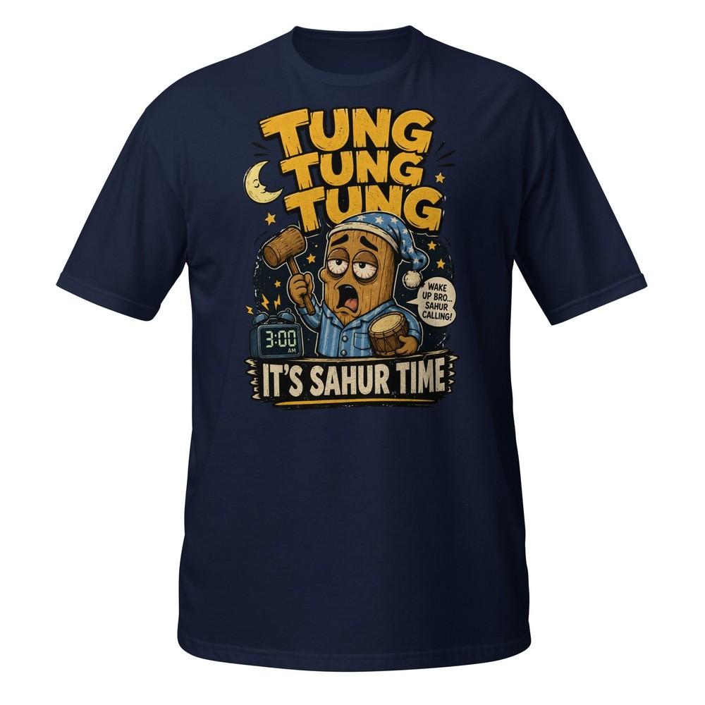 Tung Tung Tung Sahur TShirt Tung Tung Tung Sahur Time Funny Meme Shirt