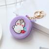 Kid Gift Cartoon Round Silicone Headset Bag Wallet Change Pouch Bag Coin Purse