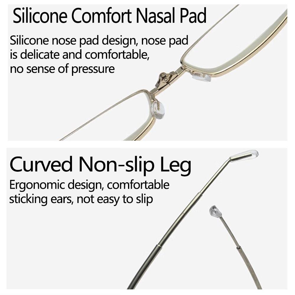 Прозрачные складные очки для чтения Легкие очки Унисекс Очки-лупы Очки для чтения