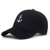 Unisex Ship Anchor Embroidery Baseball Cap Outdoor Leisure Dad Hat Fashion Men and Women Golf Caps UV Protection Hats