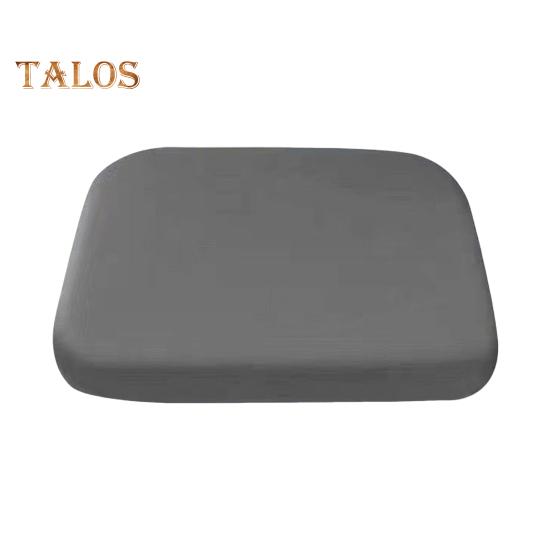 Подушка для сиденья из пеноматериала с эффектом памяти и завязками, медленный отскок, нескользящий моющийся чехол Fours Seasons, эластичный квадратный коврик для сидения в автомобиль, домашний офис