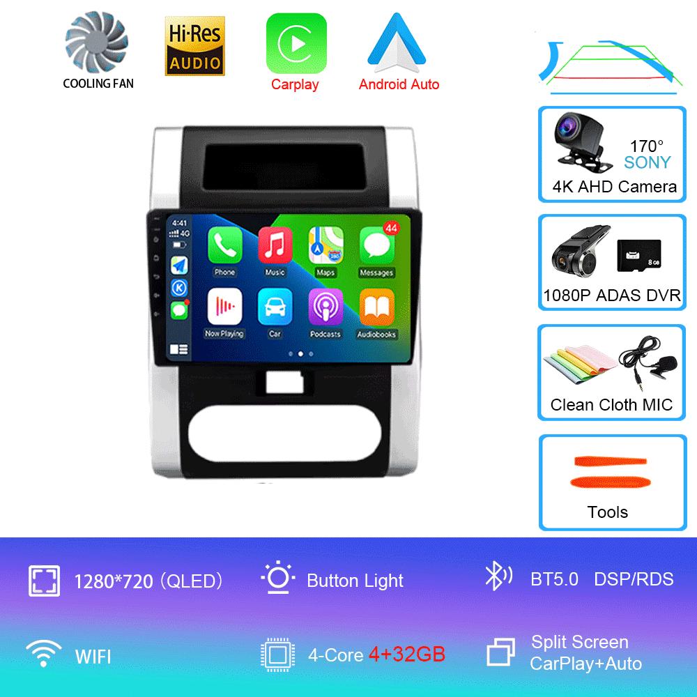 Android 14 для Nissan X-Trail X Trail XTrail 2 T31 2007-2015 4G Автомобильный мультимедиа GPS Голос Беспроводной CarPlay Авторадио Навигация