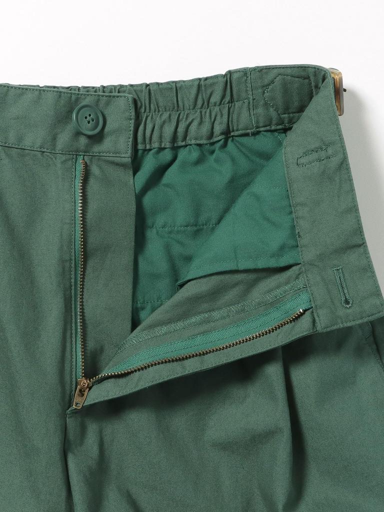 Beams Heart Pants with Side Size S Women's Wide-leg Belts, Green,