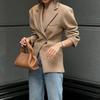 2024 Autumn/Winter Women's Solid Color Fashion Suit Jacket