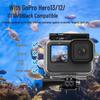 Водонепроницаемый корпус для GoPro13, совместимый с GoPro12/11/10/9 - Защитный чехол для подводной камеры и аксессуары.