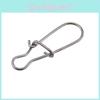 Premium Stainless Steel Fishing Fastlock Needle Swivels Snap Duo-lock Hooks Tackle Set Of 100