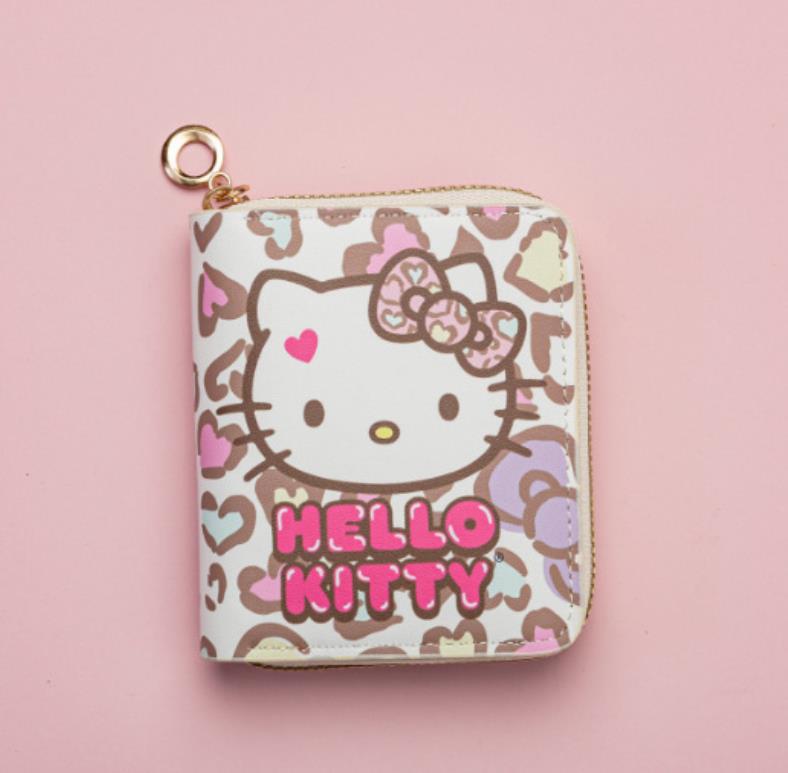 Женский мультяшный кошелек Hello Kitty - Милый, водонепроницаемый, износостойкий кошелек для мелочи
