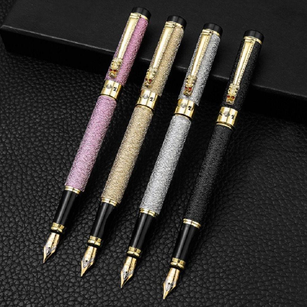 0.7mm Business Signature Pen Exquisite Artist's Calligraphy Pen 6 Color Birthday Gifts Writing
