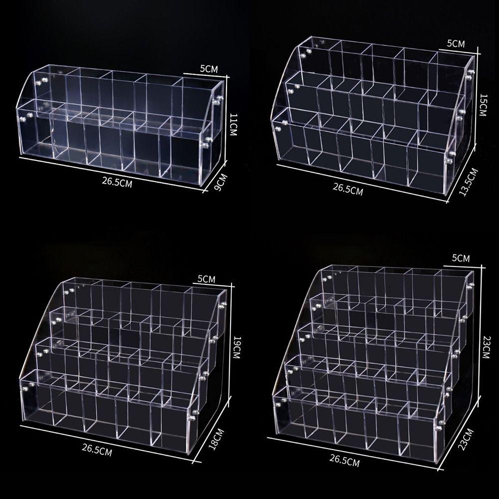 2/3/4/5 Layer Mark Pen Holder Transparent Makeup Brush Holder  Beauty Salon