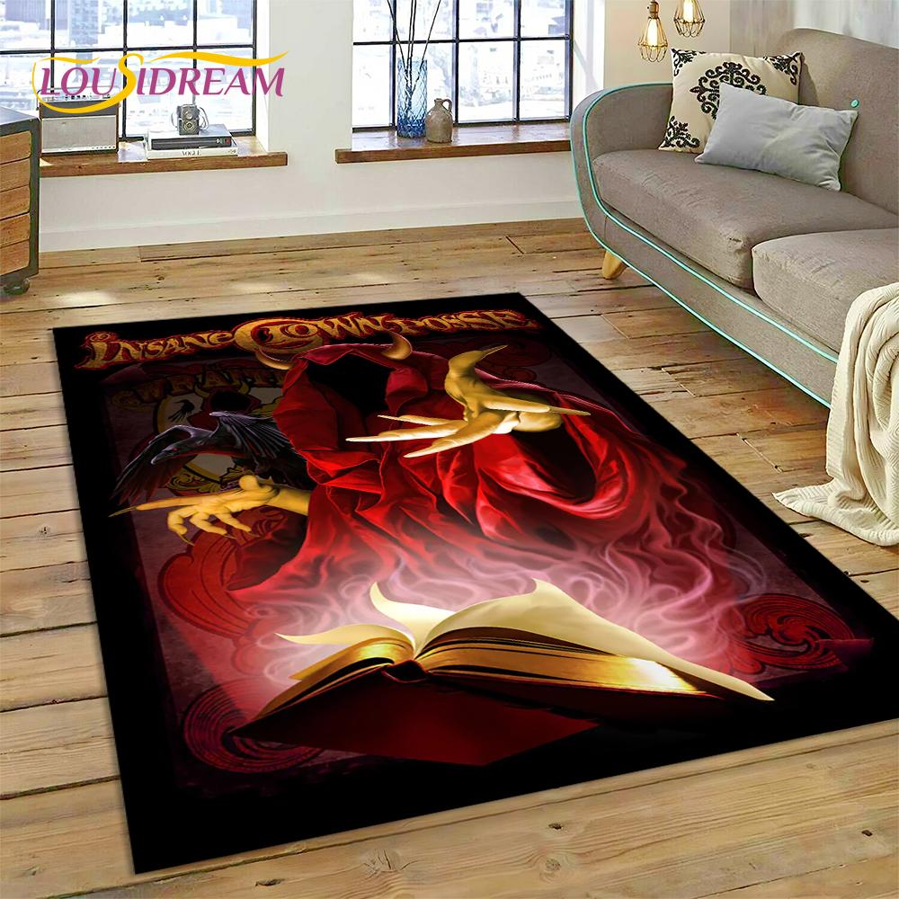 Insane Clown Posse Icp Джагло Рэп Метал Ковер Коврик для Спальни Гостиной Дома Декорация для Дивана, Детский Большой Декор Напольный Коврик