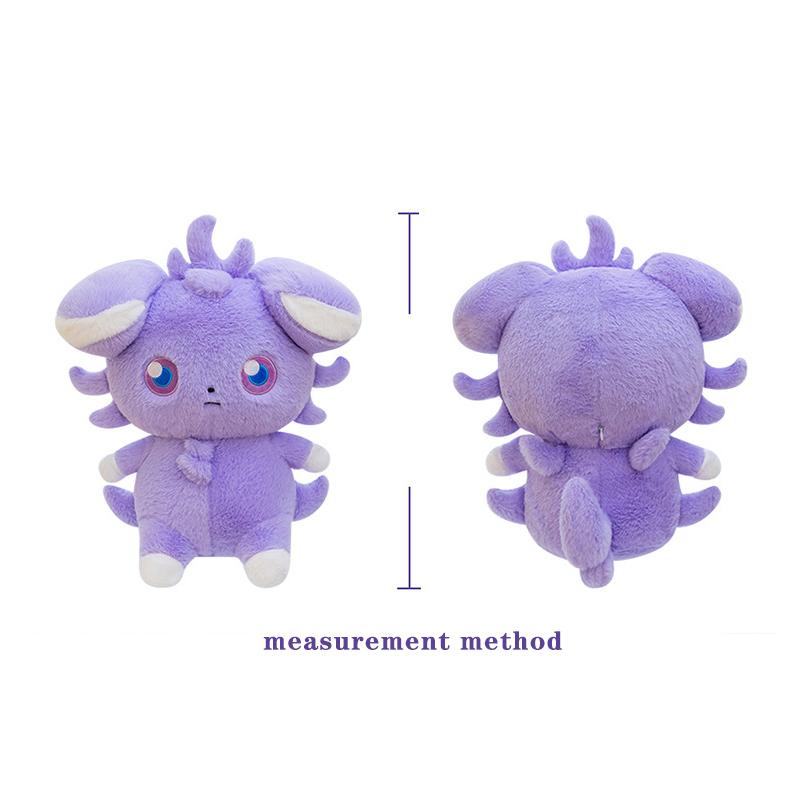 40/80cm Kawaii Espurr Plush Toys Alolan Vulpix Doll Cute Large Plushie Stuffed Pillow Gift for Kid Birthday Xmas