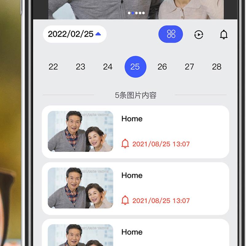 Умный беспроводной мини-видео дверной звонок с переменным звуком, инфракрасный HD, ночное видение, четкое изображение, безопасность