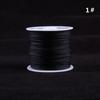SHANGSHU 1 Roll 45mx0.88mm Nylon Cord Thread Chinese Knot Macrame Bracelet Braided Cord