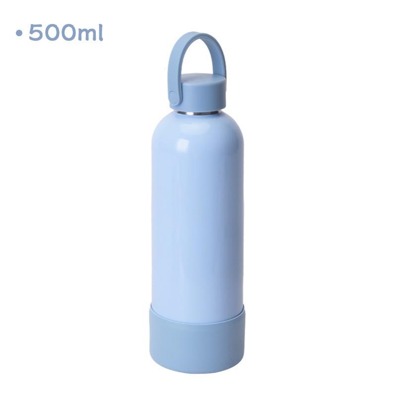 350ml Double Wall Stainless Steel Vacuum Insulated Travel Mug With Handle Leakproof Portable Water Bottle Outdoor Office