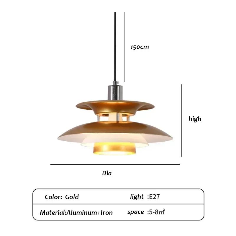 Цветная светодиодная люстра E27 датская люстра обеденный стол люстра гостиная столовая кухня коридор декоративный светильник