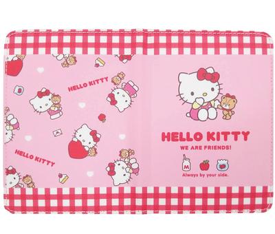 Обложка для паспорта с персонажами SANRIO Милые персонажи Китти и друзья Вмещает 2 билета Удобный кармашек Китти Много места для хранения