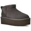 (WMNS) Женские ботинки UGG Classic Ultra Mini на платформе 'Charcoal Grey' 1135092-CHRC