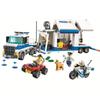 398 шт., мобильный командный центр городской полиции, грузовик, автомобиль, кран-погрузчик, строительные блоки, кирпичи, игрушки для детей