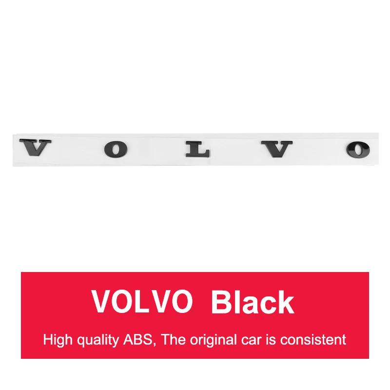 Volvo Значок-буква с логотипом Наклейки на багажник автомобиля ABS Volvo XC90 V90 V60 XC60 V40 EC40 EX40 S80 S60 S90 C40 XC40 V70 XC70 C30 C70
