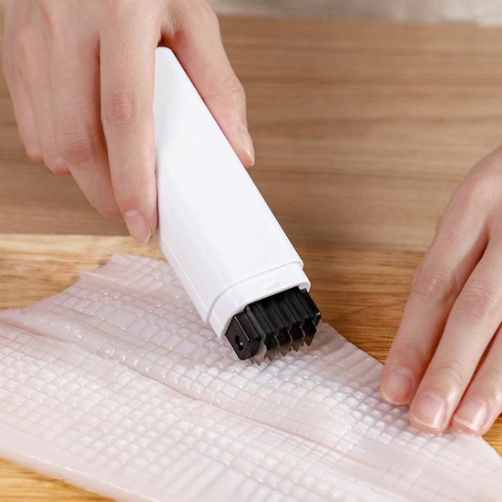 Инструмент для резки мяса из нержавеющей стали с крышкой Креативный кухонный резак