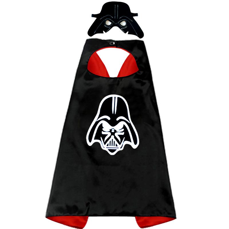 Июнь 1 Детский плащ героя аниме: Мультяшный костюм Супермена, Капитана Америки, Халка