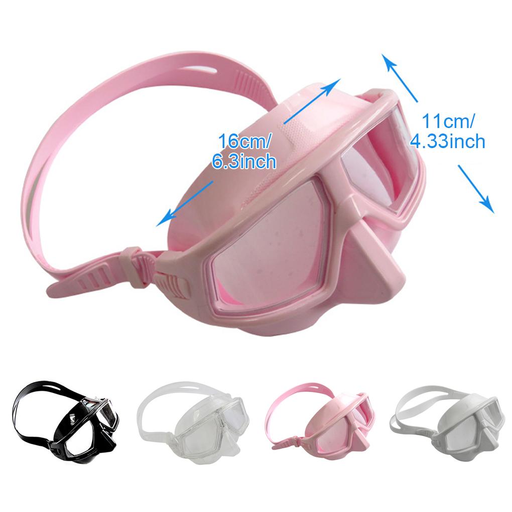 Lightweight Freediving Masks 120 Degree View Underwater Scuba Diving Goggles Snorkeling Glasses Swimming Equipment Adults