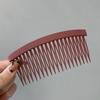 15 зубцов, матовая расческа ярких цветов, зажим для волос, аксессуары для укладки волос, женские заколки для волос, головной убор, свадебные украшения для волос, сделай сам, ювелирные изделия