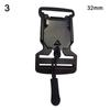 20/25/32/38mm Quick Release Buckle Black Molle Backpack Parts Garment Accessories  for Men