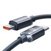 VAORLO PD Type-C к Type-C Кабель для быстрой зарядки 120 Вт 6A CC Кабель Super Charing Быстрая зарядка для Xiaomi Huawei Совместимость 66 Вт 48 Вт