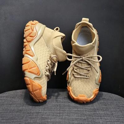 Весенне-осенняя женская вулканизированная обувь на шнуровке, модная дышащая спортивная обувь, женская теннисная обувь, нескользящая толстая подошва