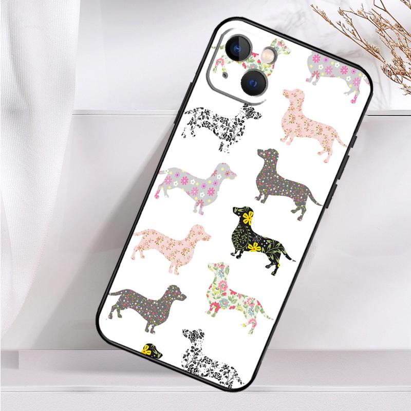 Sausage Dog Dachshund Quotes Phone Case For iPhone 14 13 12 11 16 15 Pro Max Plus Mini 7 8 X XR XS Max Soft Cover