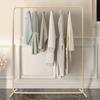 Golden Clothing Rack, Steel Garment Rack with Strong Stability, Large Capacity Wardrobe Organizer, 66 lbs Weight Capacity
