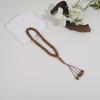 Imitation Wood 33-Bead Handheld Muslim Prayer Rosary Bracelet