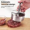 Burger Meat Press Stainless Steel Patty Maker Hamburger Press for Perfect Patties Easy To Use Burger Patty Machine for Homemade Burgers