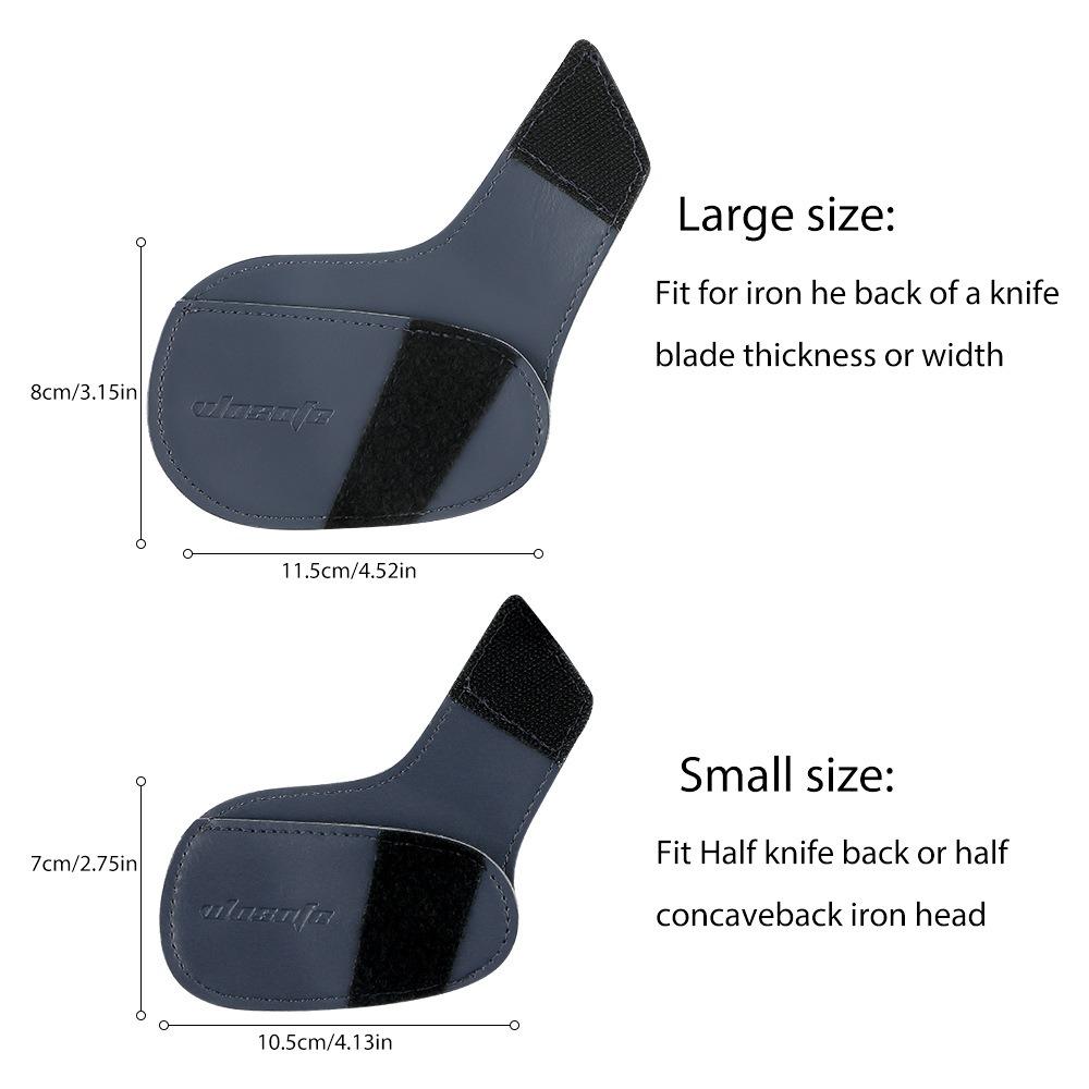 Waterproof Golf Iron Head Covers Colorful Golf Putter Headcover Golf Leather Club Cap  Golf Club