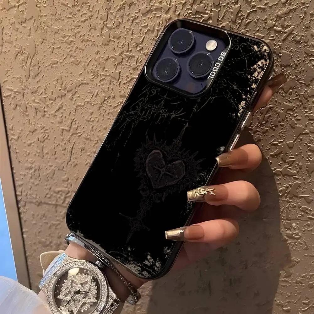 Кибер-Сигил Крест Готический Арт Чехол для Xiaomi Mi 15 14 14T 13 13T 12 12T 12X 12S 11 Lite POCO F6 F5 X6 X5 X3 M6 Pro 5G 4G Чехол